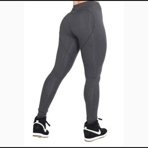 JFitness Wear Heart Core Bottoms Gunmetal Leggings